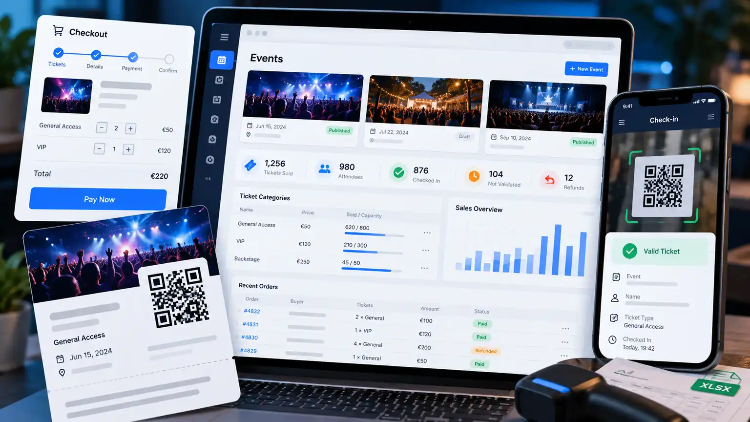 Events & Ticketing Portal