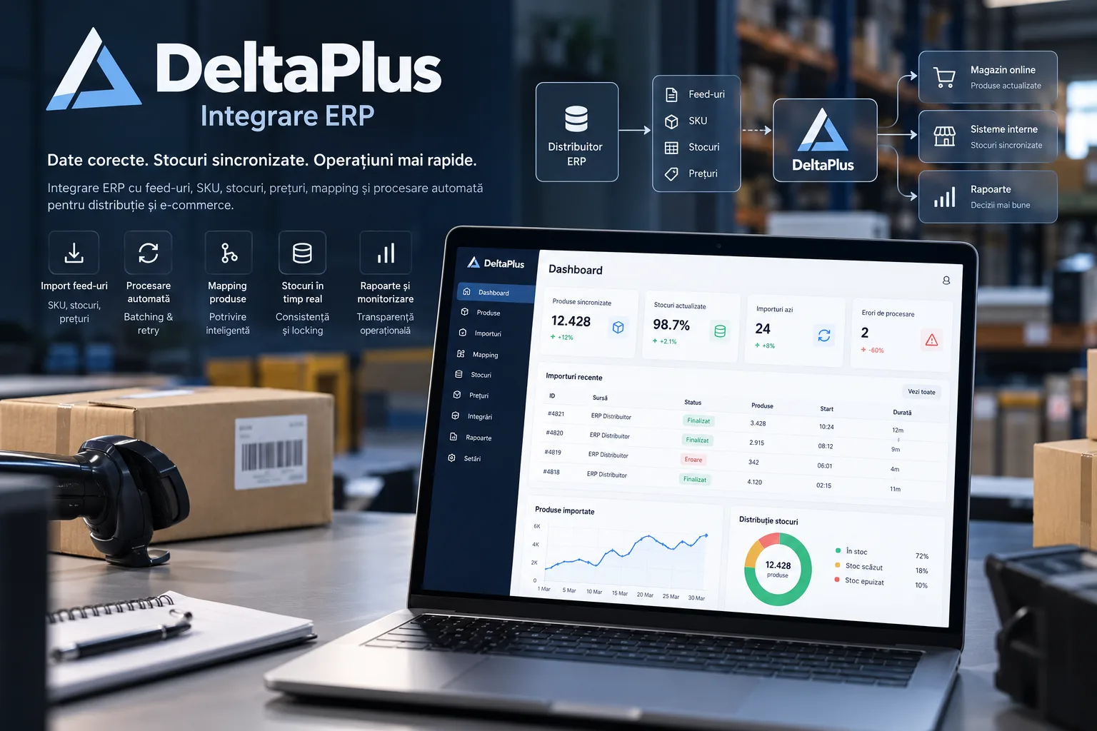 DeltaPlus ERP Integration