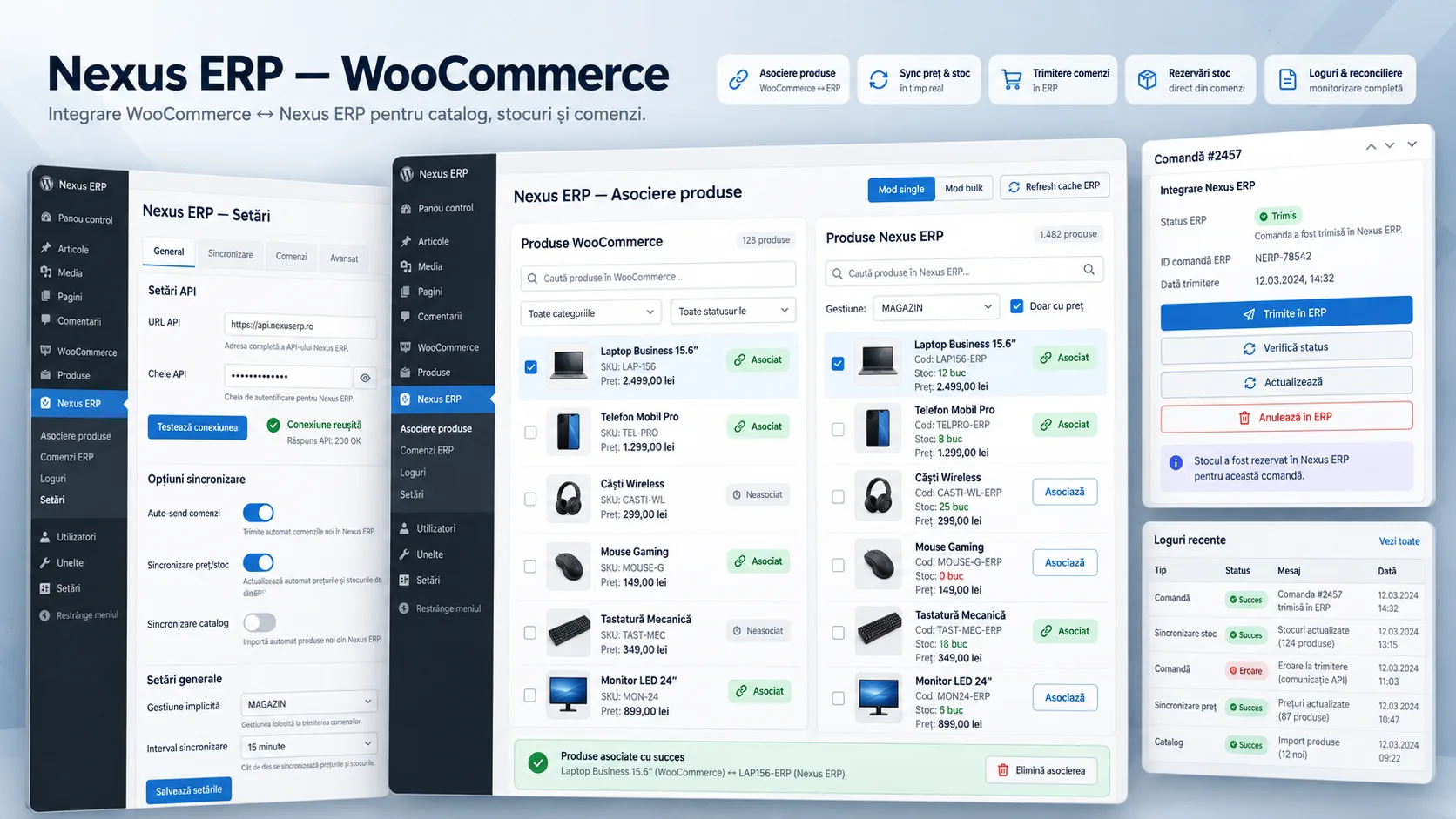 Nexus ERP — WooCommerce