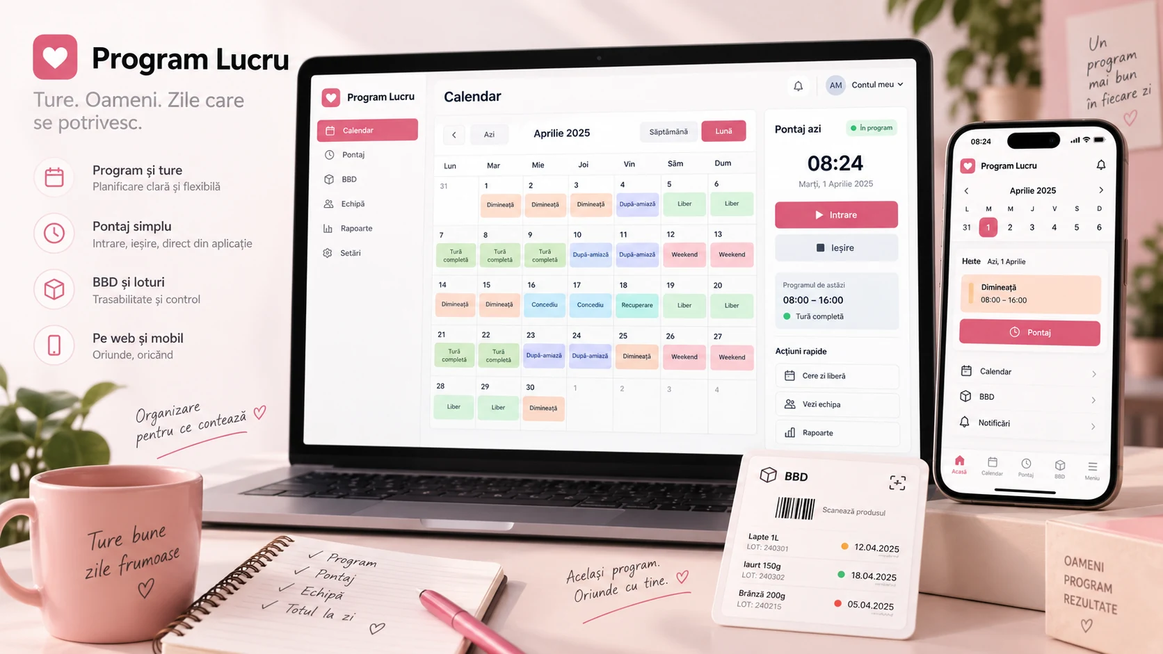Program Lucru (Work Schedule)